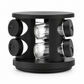 Especiero Giratorio 360° de Acero Inoxidable para Barra de Cocina