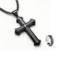 Collar Cruz del Padrenuestro para Hombre
