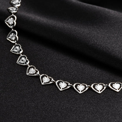 📢📢 ¡50% de descuento! ⏰ ¡Rebajas 2026 — Más de 19.400 vendidas! 💛 Collar de Corazón Radiante – Luz Susurrante, Resplandor ✨ Día-Noche