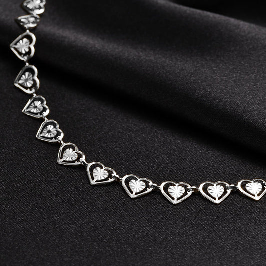 📢📢 ¡50% de descuento! ⏰ ¡Rebajas 2026 — Más de 19.400 vendidas! 💛 Collar de Corazón Radiante – Luz Susurrante, Resplandor ✨ Día-Noche