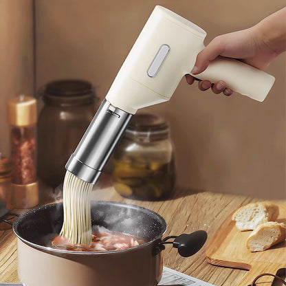 （Envío gratis！）Máquina Eléctrica Sin Cables para Hacer Pasta