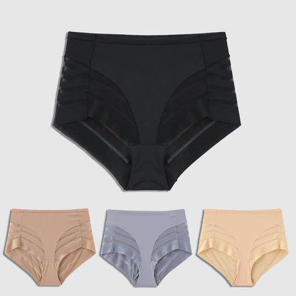 Panty Sin Costuras con Rayas Transpirable para Mujer