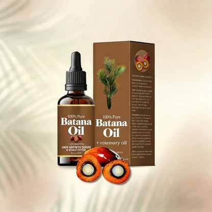 ✨ Belleza natural radiante con aceite de Batana 100 % puro: ¡cabello sedoso y brillante con un aspecto saludable!