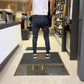 Pantalones casuales elásticos de ajuste delgado para hombre