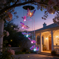 Lámpara Móvil Solar de Viento con Luces LED Multicolor para Jardín y Exteriores