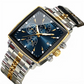 ⌚ ¡50% DE DESCUENTO AHORA! ✨ Reloj de Cuarzo Clásico con Esfera Cuadrada para Hombre – Atemporal y Elegante – Correa duradera, ideal para uso diario o formal – Confiable y con estilo 👤💼✨