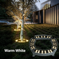 🌳💡 Luz LED Anular para Árboles – Iluminación Exterior Resistente al Agua, Ideal para Árboles, Columnas y Jardines