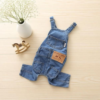Conjunto de Pantalones de Mezclilla para Cachorro