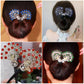 💥🦚Moda Vintage Accesorios para el Cabello de Pavo Real💕