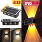 ✨ Oferta por tiempo ✨ limitado - Lámpara solar de pared para uso exterior