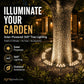 🌳💡 Luz LED Anular para Árboles – Iluminación Exterior Resistente al Agua, Ideal para Árboles, Columnas y Jardines