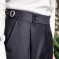 Pantalones casuales rectos de color liso para hombre benefiyou