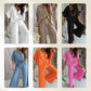 Compra 2 y ahorra 200 MXN💥envío gratis 🔥Traje Casual Holgado de Color Sólido para Mujer