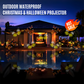 Proyector impermeable exterior de Navidad y Halloween