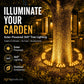 🌳💡 Luz LED Anular para Árboles – Iluminación Exterior Resistente al Agua, Ideal para Árboles, Columnas y Jardines