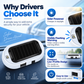 ⏳ Especial por Tiempo Limitado ⏰ Luz LED Solar Antirrobo para Auto con Parpadeo Nocturno