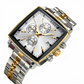 ⌚ ¡50% DE DESCUENTO AHORA! ✨ Reloj de Cuarzo Clásico con Esfera Cuadrada para Hombre – Atemporal y Elegante – Correa duradera, ideal para uso diario o formal – Confiable y con estilo 👤💼✨