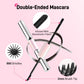 💕 ¡Compra 2 y Lleva 1 Gratis! 💕 Máscara de Pestañas Impermeable de Doble Punta - Alarga y Encurva 🌸💐