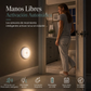 Lámpara LED Nocturna con Sensor de Movimiento – Luz Recargable Inalámbrica para Clóset y Pasillos
