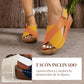 Sandalias ortopédicas de tacón inclinado ultra cómodas para mujer