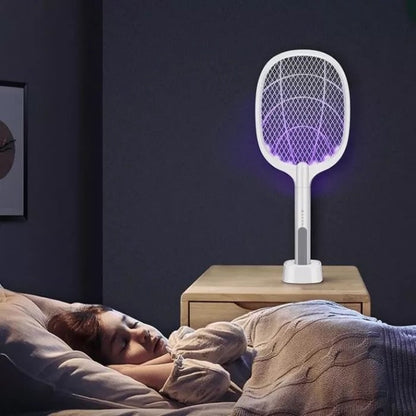 🚫🦟 2-en-1 lámpara eléctrica mosquitera y mosquitera para la noche