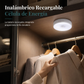 Lámpara LED Nocturna con Sensor de Movimiento – Luz Recargable Inalámbrica para Clóset y Pasillos