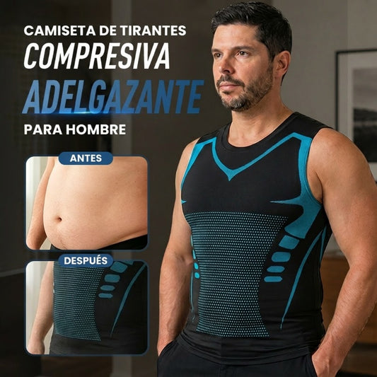 🎽 ¡TIEMPO LIMITADO 50% DE DESCUENTO! ✨ Chaleco de modelado iónico – Compresión, Refrigeración, Sin Mangas, Contorneo 💪 Corporal