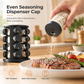 Especiero Giratorio 360° de Acero Inoxidable para Barra de Cocina