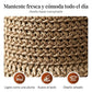 🥳¡OFERTA DE VERANO!🥳💞¡Más de 50.000 unidades vendidas!💥 ¡50% de descuento! 🔥 Elegante sombrero de paja tejido con lazo: transpirable, plegable y perfecto para la playa y los viajes 👒