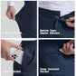 Joggers elásticos de corte ajustado para hombre
