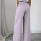 💟Recién llegados👖pantalones de pierna ancha para mujer con cinturón🎗️