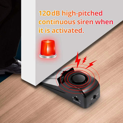 【Oferta especial de hoy】⚡Alarma de tope de puerta de seguridad doméstica - Fácil de instalar Sin herramientas