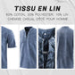 Camiseta gótica vintage de hombre con cuello en V y bolsillos de lino camiseta de manga corta holgada