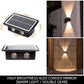 ✨ Oferta por tiempo ✨ limitado - Lámpara solar de pared para uso exterior