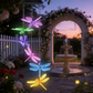 Lámpara Móvil Solar de Viento con Luces LED Multicolor para Jardín y Exteriores