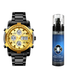 ⌚ ¡50% DE DESCUENTO AHORA! 🪖 Reloj militar para hombre: pantalla analógica-digital, resistente al agua y a los golpes 🛡️