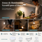 Lámpara LED Nocturna con Sensor de Movimiento – Luz Recargable Inalámbrica para Clóset y Pasillos