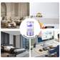 🦟 ¡50% de descuento AHORA! 🔇 Cortador de insectos LED para interiores – Trampa de luz UV biónica y luz nocturna – Silencioso y seguro para el dormitorio – Eliminador 💡 de mosquitos sin químicos