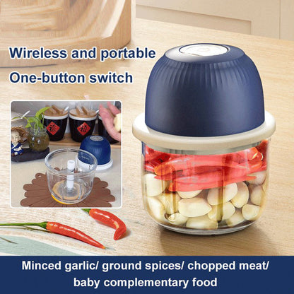 📢📢¡40% de descuento! ⏰Mini procesador de cocina eléctrico inalámbrico