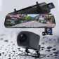 🚗 ¡OFERTA RELÁMPAGO 50% DE DESCUENTO POR TIEMPO LIMITADO! 📹 Kit de Cámara de Marcha Atrás y Tablero 10" con Pantalla Táctil – Doble Lente HD, Visión Nocturna, GPS y Grabación en Bucle ✨