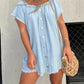 🔥BUY 2 GET 10% OFF💝Short Sleeve Casual Denim Dress benefiyou