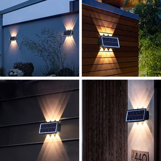 ✨ Oferta por tiempo ✨ limitado - Lámpara solar de pared para uso exterior