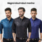 👔Especiales Otoño/Invierno🔥Camisa fina sin planchado para hombre