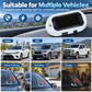 ⏳ Especial por Tiempo Limitado ⏰ Luz LED Solar Antirrobo para Auto con Parpadeo Nocturno