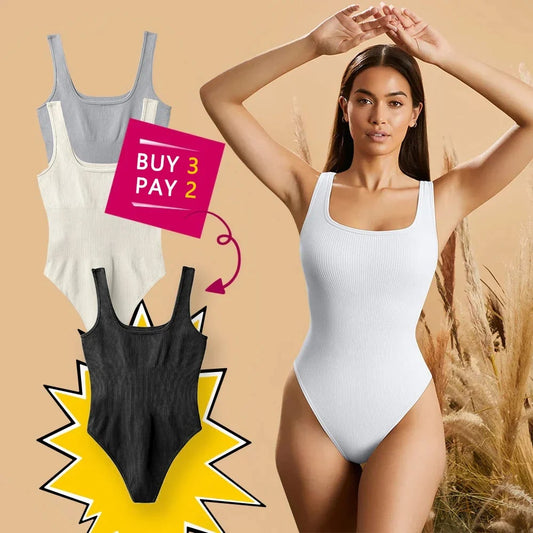 🔥Summer Sale 78 % OFF -🔥Comfy Bodysuit Shapewear benefiyou