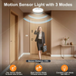 💥Gran oferta: 50% de descuento💡en la luz de techo recargable con sensor de movimiento y mando a distancia - Lámpara de techo inalámbrica magnética alimentada por pilas