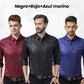 👔Especiales Otoño/Invierno🔥Camisa fina sin planchado para hombre