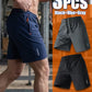 💎 -¡50% EN PANTALONES CORTOS ELÁSTICOS DE VERANO PARA HOMBRE! 💎 Bolsillos transpirables con cremallera y ajuste🩳❄️ elástico