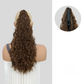 Coleta de Extensiones de Cabello Largo, Rizado y Voluminoso con Clip