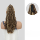 Coleta de Extensiones de Cabello Largo, Rizado y Voluminoso con Clip